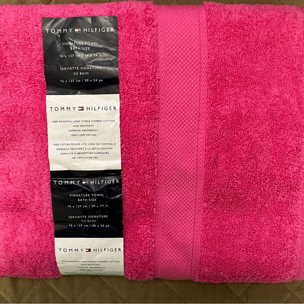 Cotton bath towel